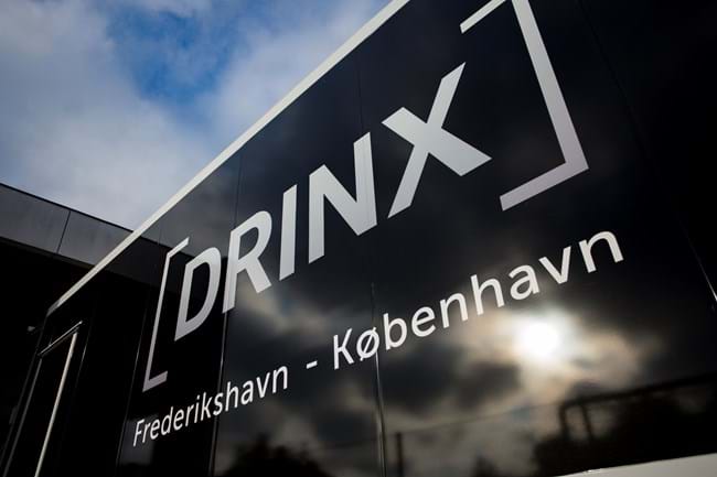 Drinx lastbil logo Drinx lastbil logo